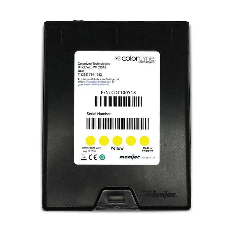 Colordyne CDT 1800 Series Yellow - 1800Y by Platinum Global Imports - AFINIA label printing solution in Australia