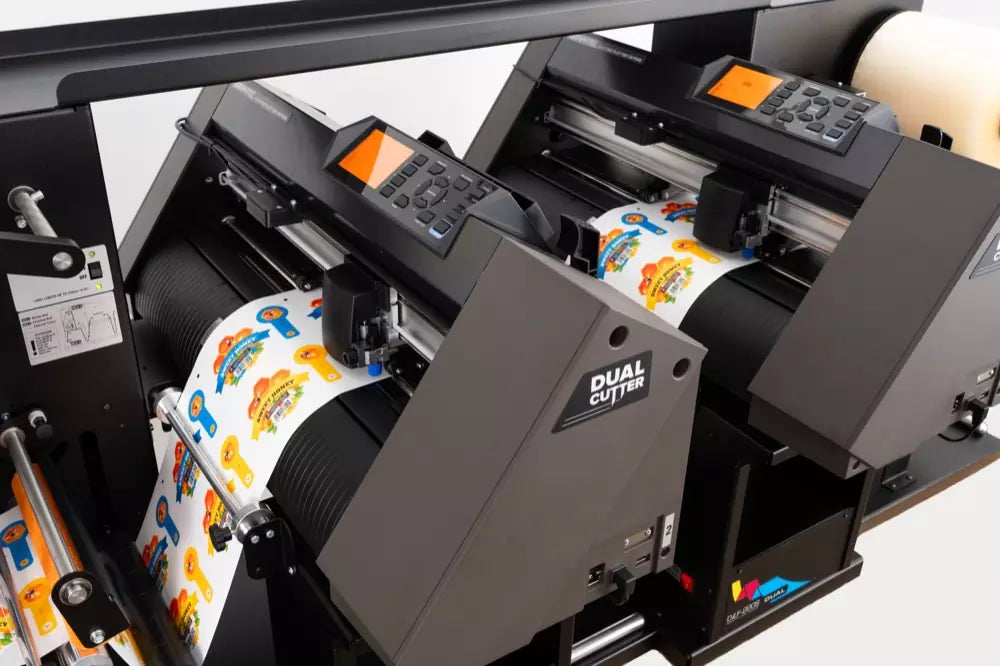 DLF-220S Dual Plotter Digital Label Finisher