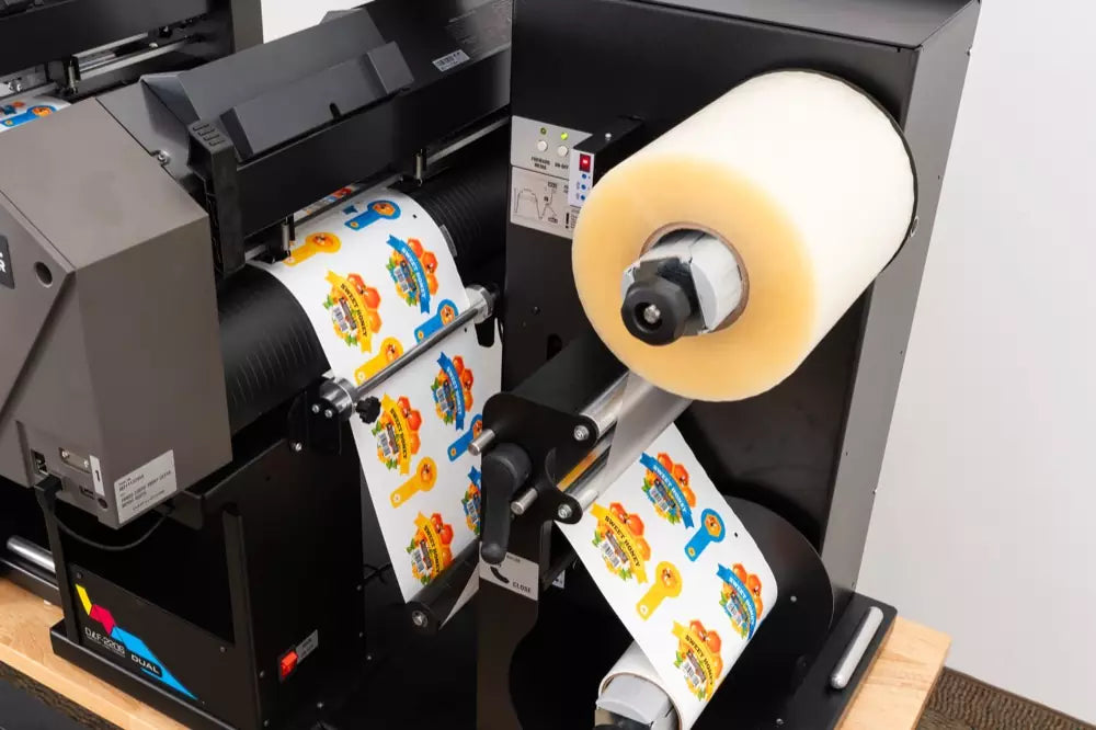 DLF-220S Dual Plotter Digital Label Finisher