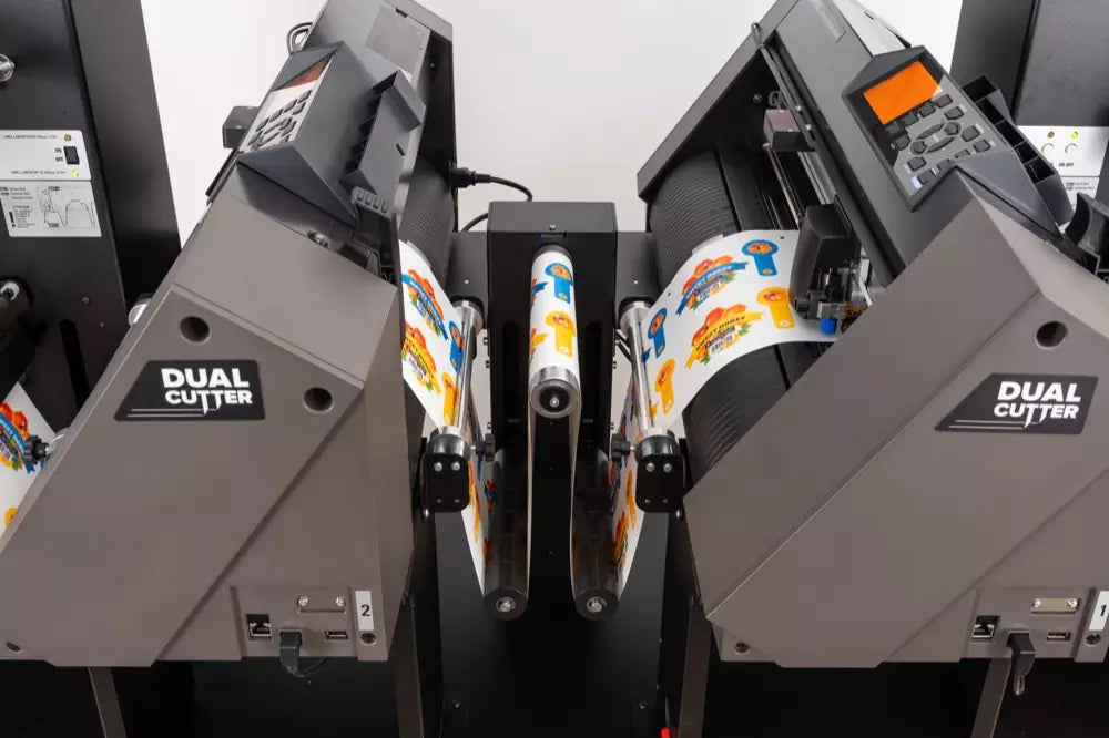 DLF-220S Dual Plotter Digital Label Finisher