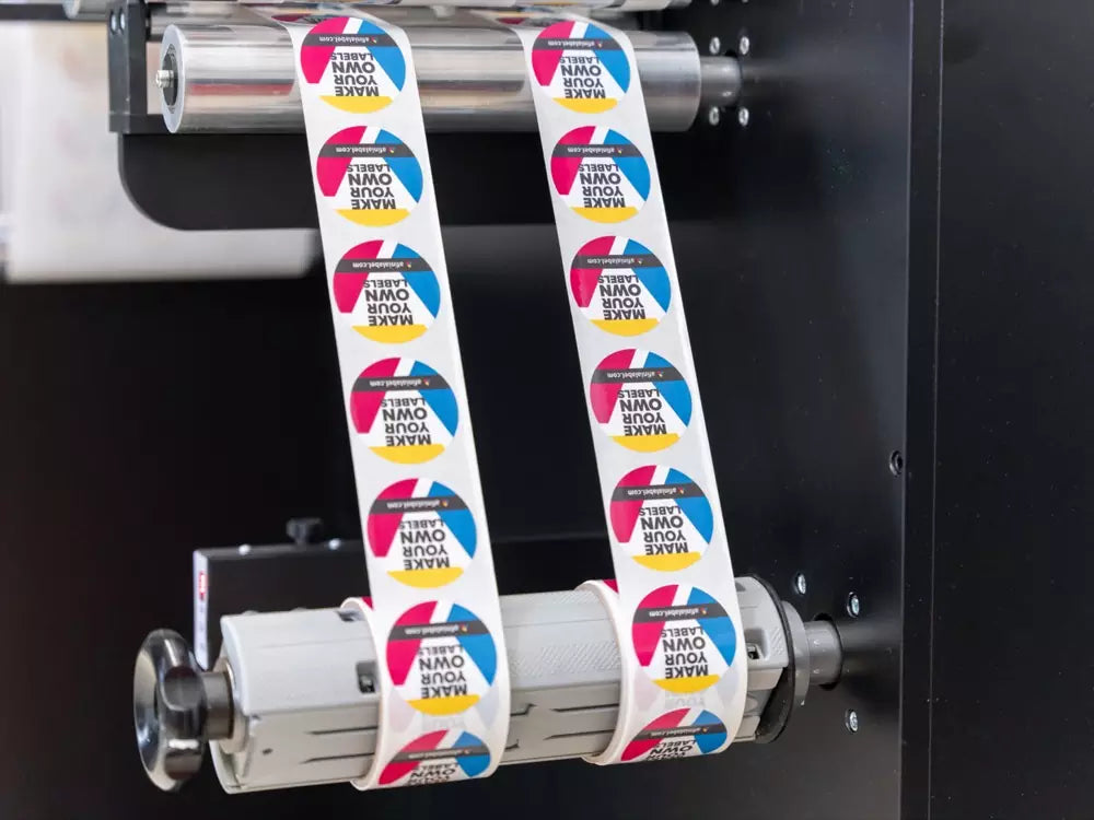 DLP-2200 Digital Label Press with Inline Rotary Finishing