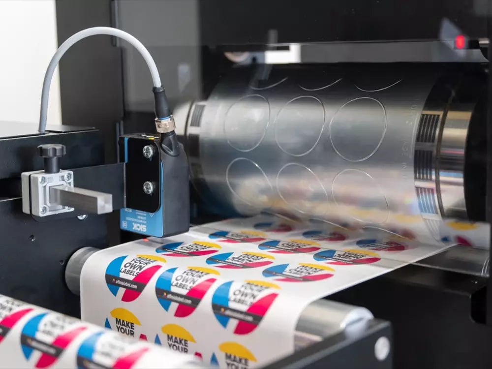 DLP-2200 Digital Label Press with Inline Rotary Finishing