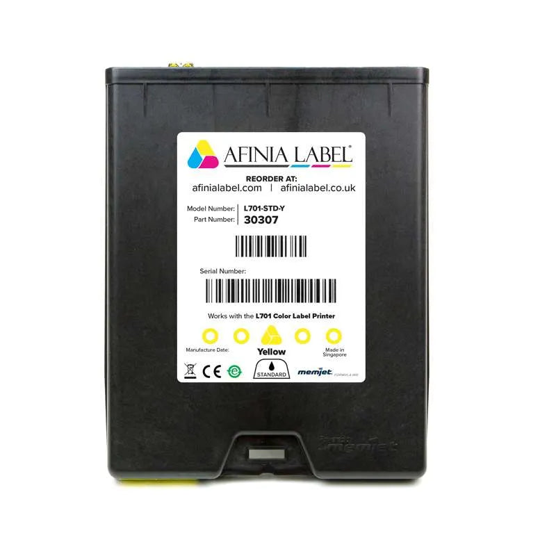 Afinia L701 Yellow Ink by Platinum Global Imports - AFINIA label printing solution in Australia