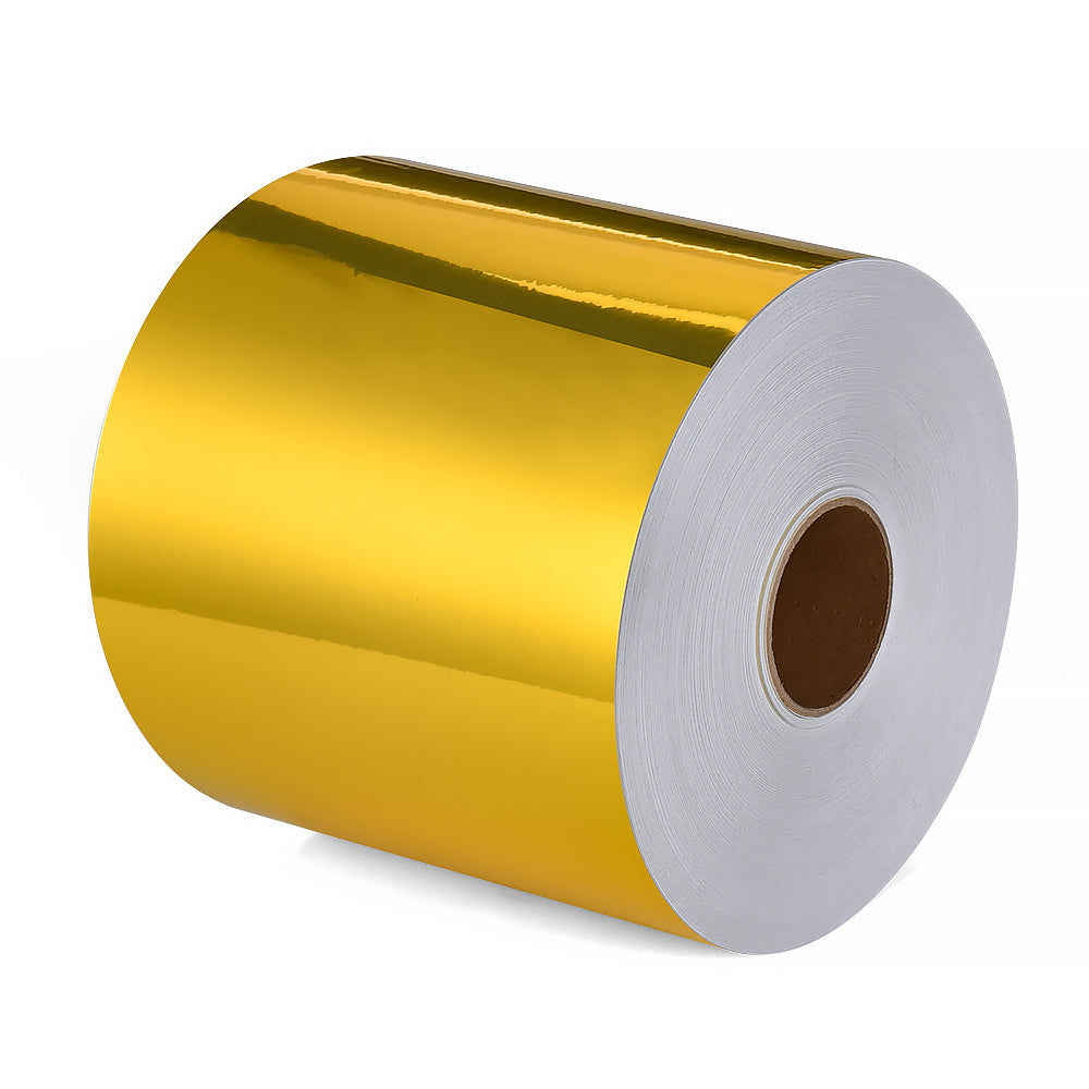 Inkjet Self Adhesive Glossy Gold PET