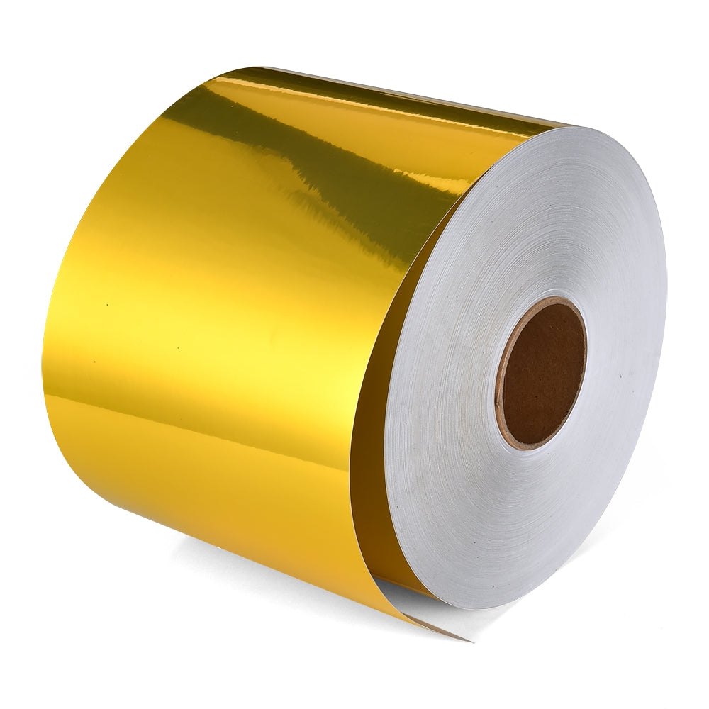 Inkjet Self Adhesive Glossy Gold PET