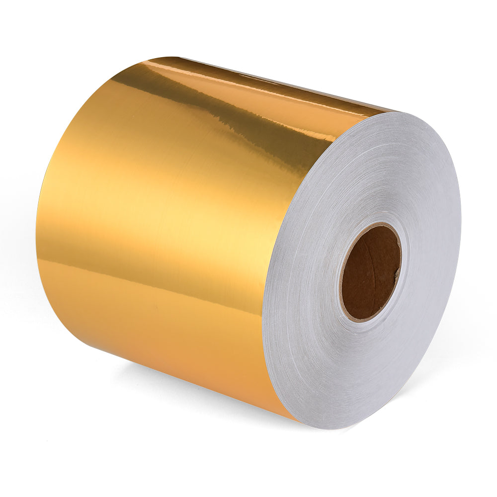 Inkjet Self Adhesive Glossy Gold PET