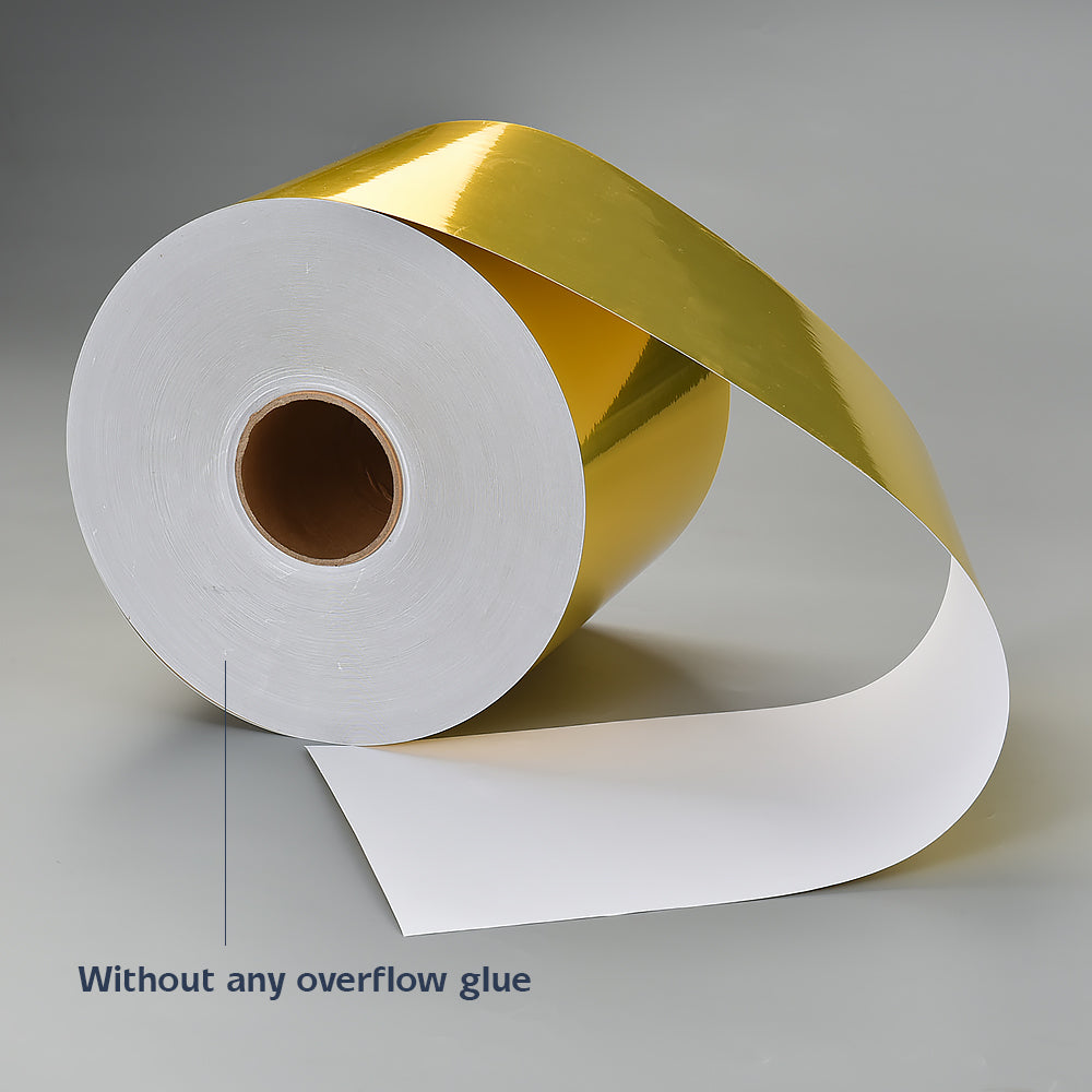 Inkjet Self Adhesive Glossy Gold PET