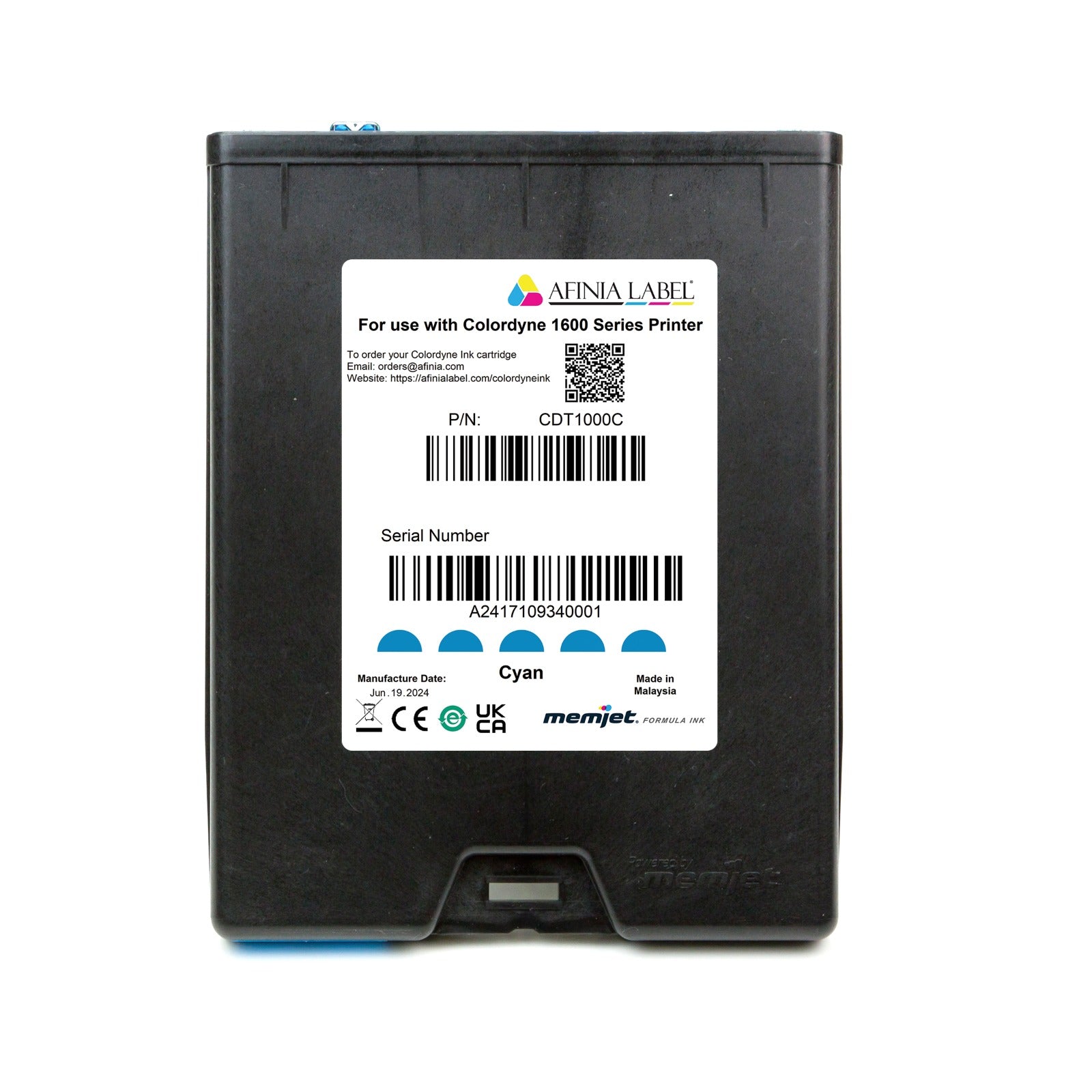 Colordyne CDT 1600 Series Cyan -1600C