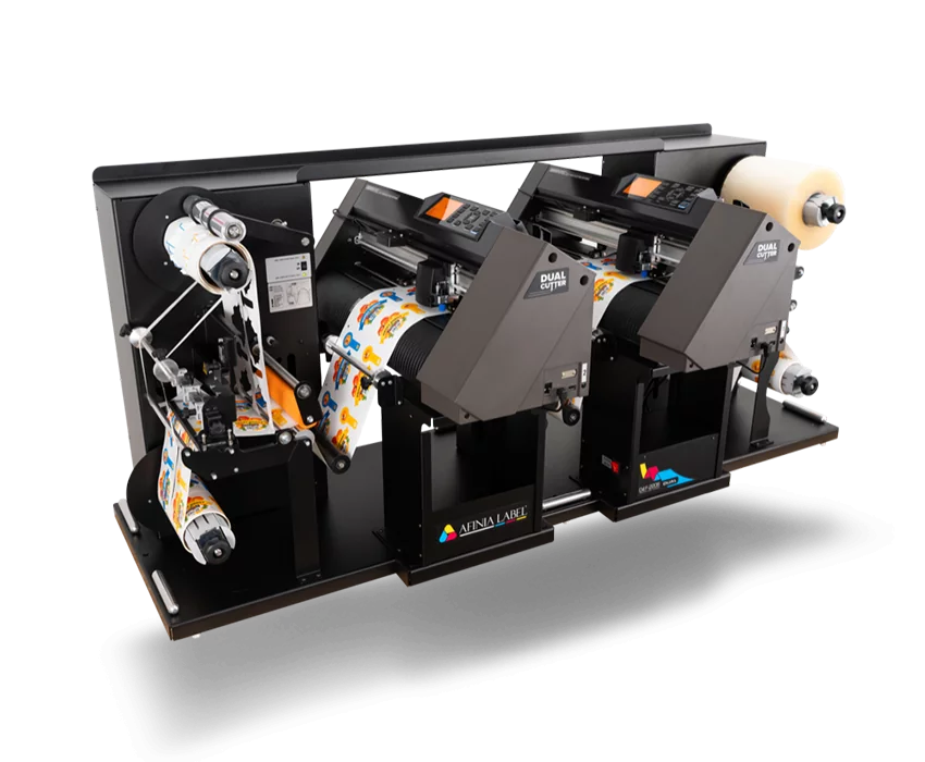 DLF-220S Dual Plotter Digital Label Finisher