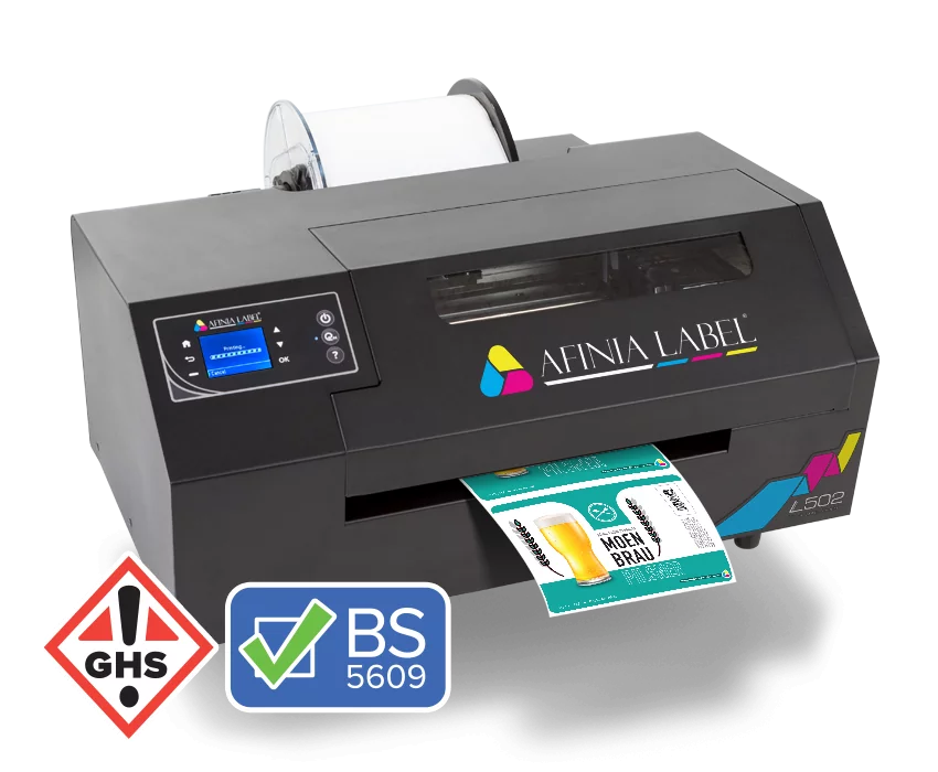 L502 DYE by Platinum Global Imports - AFINIA label printing solution in Australia