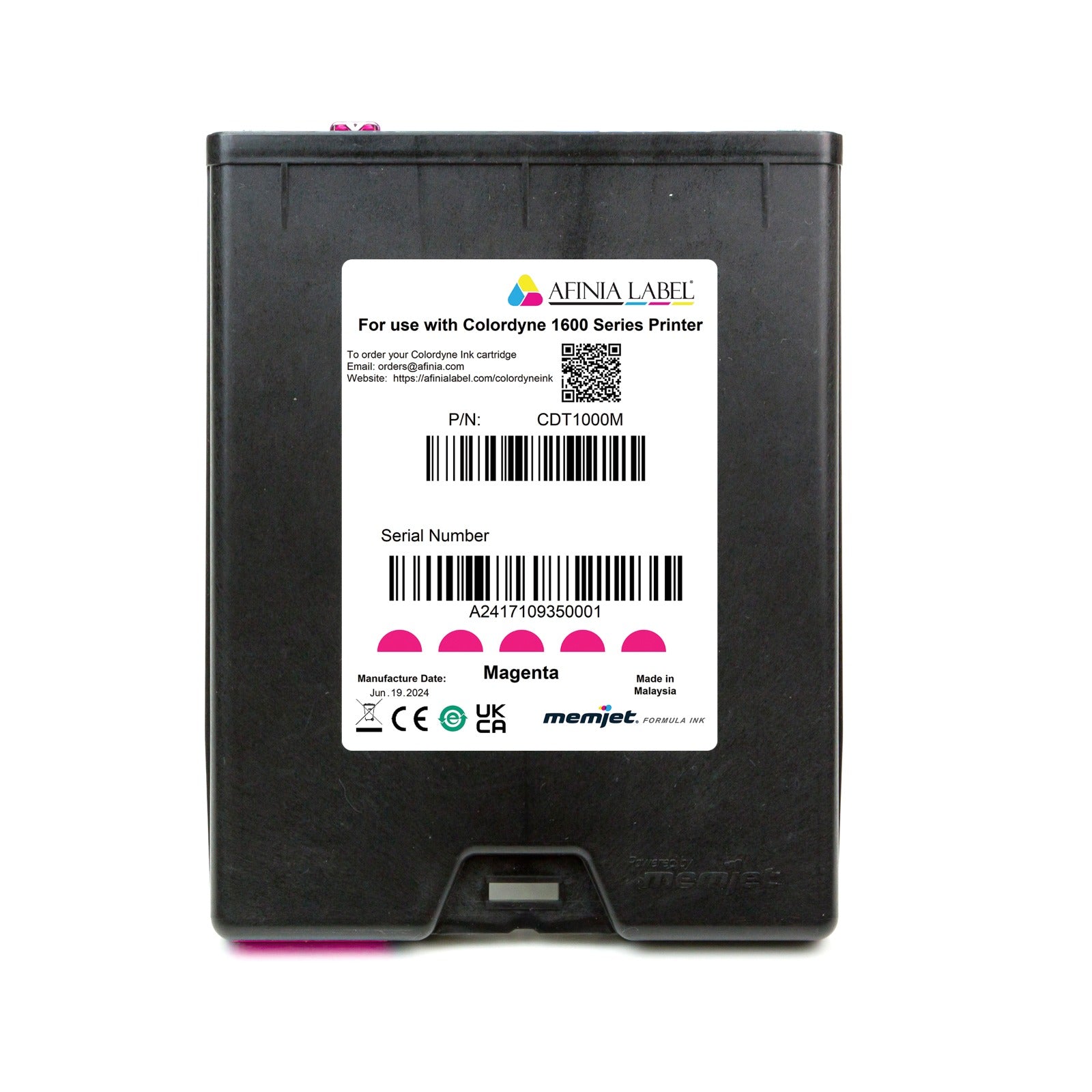 Colordyne CDT 1600 Series Magenta - 1600M